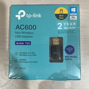 TP-Link Archer T2U AC600 Wireless Dual Band Mini USB 2.0 WiFi Adapter